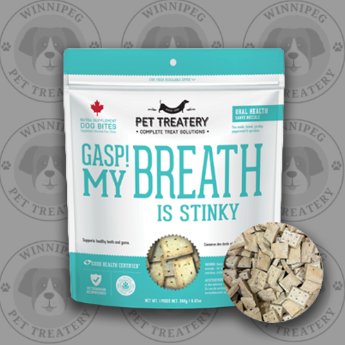 The Granville Island Pet Treatery, Gasp! My Breath is Stinky