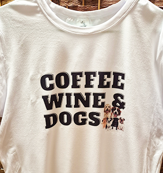 T-Shirts For the Pet Lovers, Coffee, Wine & Dogs - Image 2