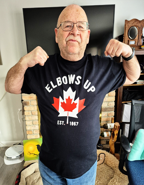 T-Shirts For the Pet Lovers, Elbows Up - Image 2